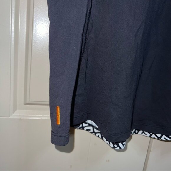 Lucy Activewear Stretchy Black Abstract Sleeveless Top Size Small - Picture 6 of 7